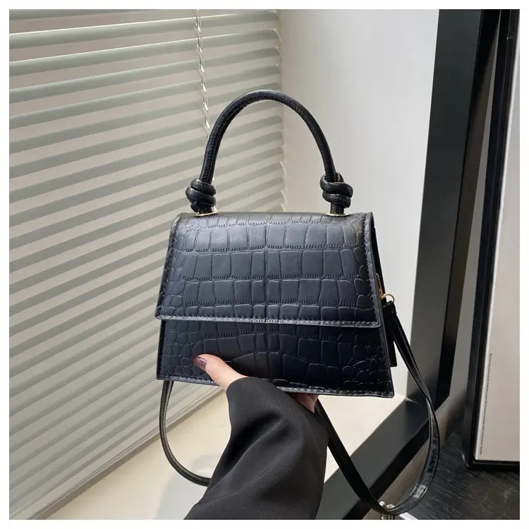 Women's 2025 Pure Color Square Handbag Niche Design — feature 24