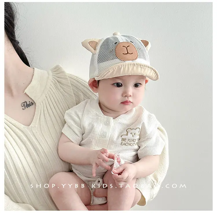 Baby Cap Sunshade Cap Breathable Mesh Cap — feature 3