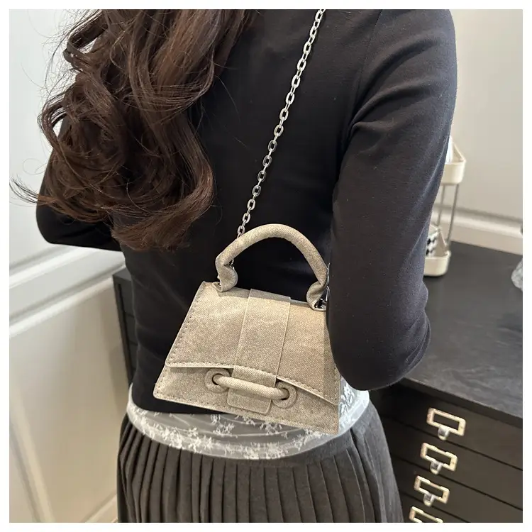 Light Grey Shoulder Crossbody Handbag for Women — feature 18