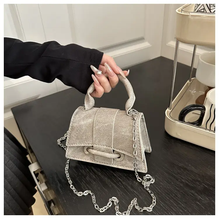Light Grey Shoulder Crossbody Handbag for Women — feature 20