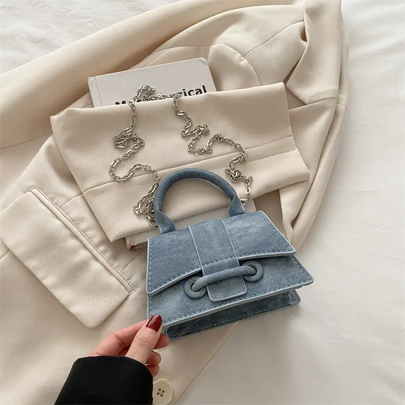 Light Grey Shoulder Crossbody Handbag for Women - Image 4