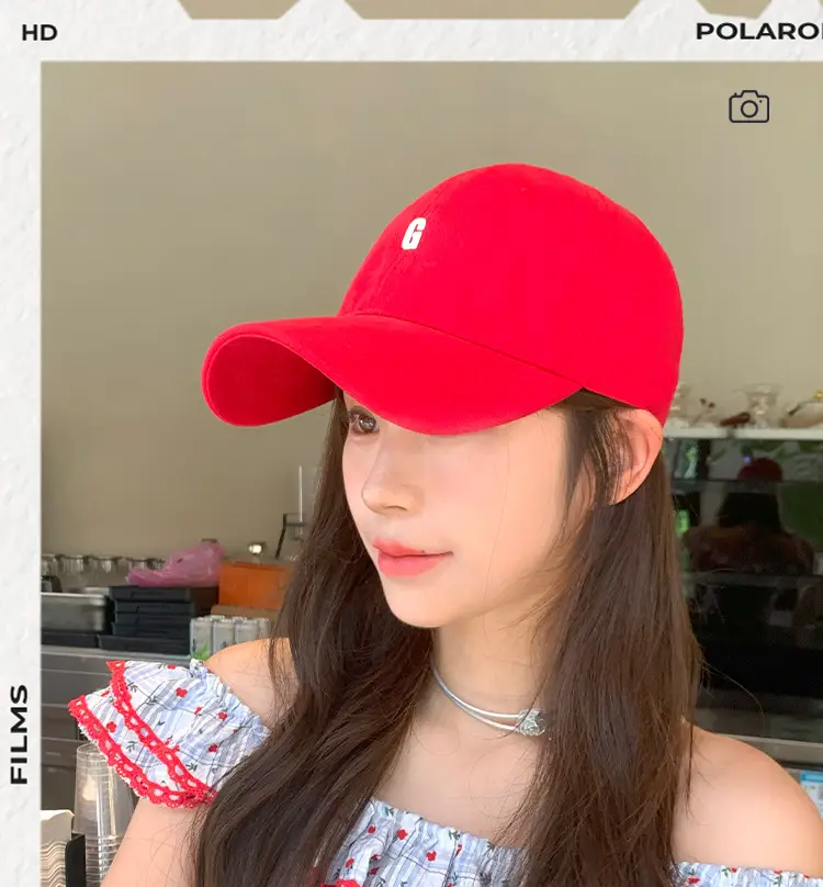 Women's Black Lettered Baseball Cap with Soft Top — feature 4