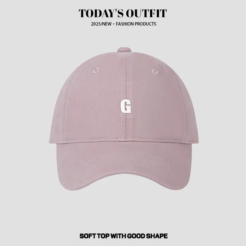 Women's Black Lettered Baseball Cap with Soft Top - Image 4