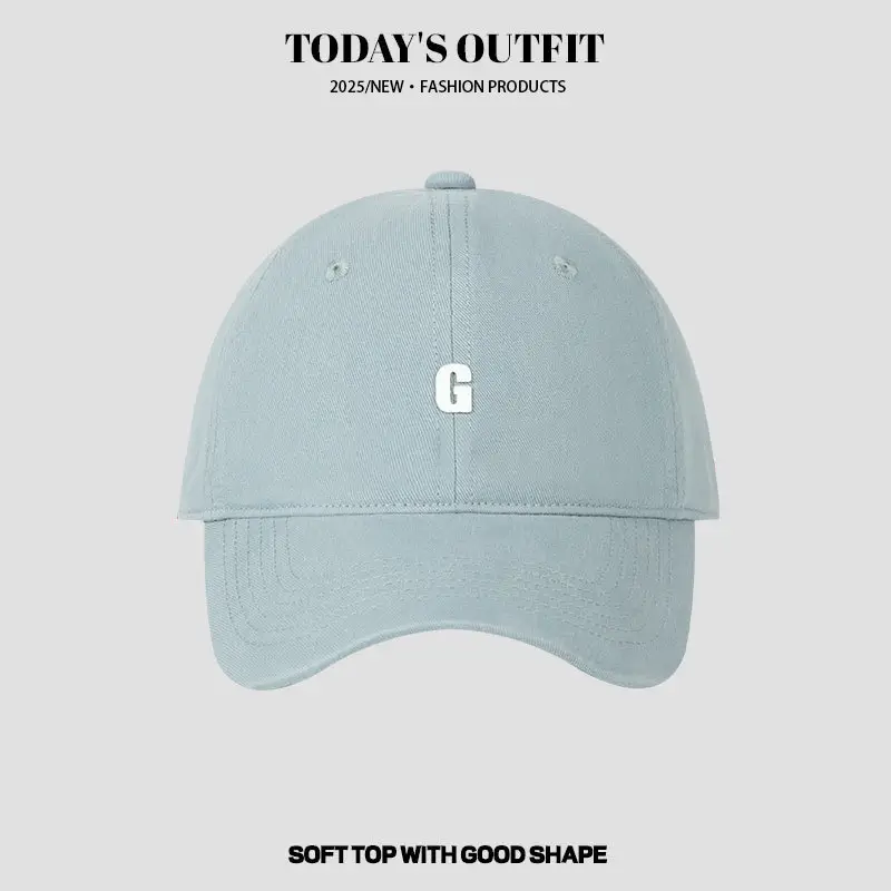 Women's Black Lettered Baseball Cap with Soft Top - Image 7