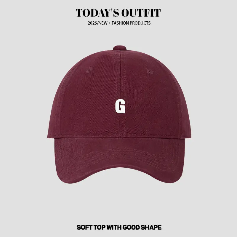 Women's Black Lettered Baseball Cap with Soft Top - Image 8