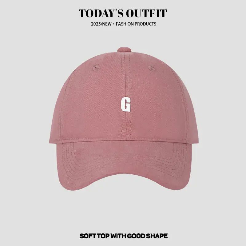 Women's Black Lettered Baseball Cap with Soft Top - Image 9
