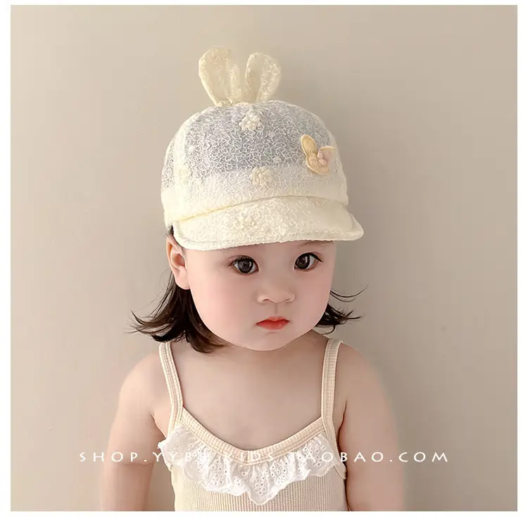 Sweet Baby Bunny Cap Summer Hats — feature 3