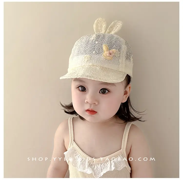 Sweet Baby Bunny Cap Summer Hats — feature 4