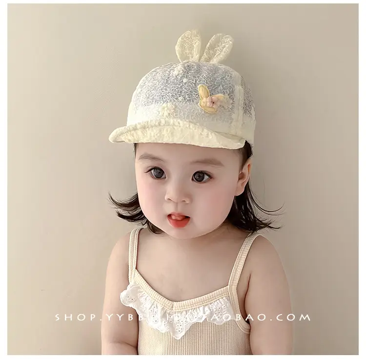 Sweet Baby Bunny Cap Summer Hats — feature 5