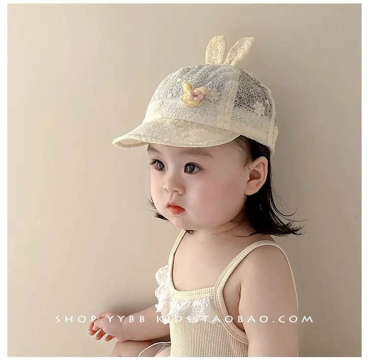 Sweet Baby Bunny Cap Summer Hats — feature 6