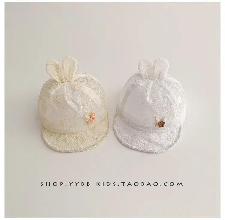 Sweet Baby Bunny Cap Summer Hats — feature 8
