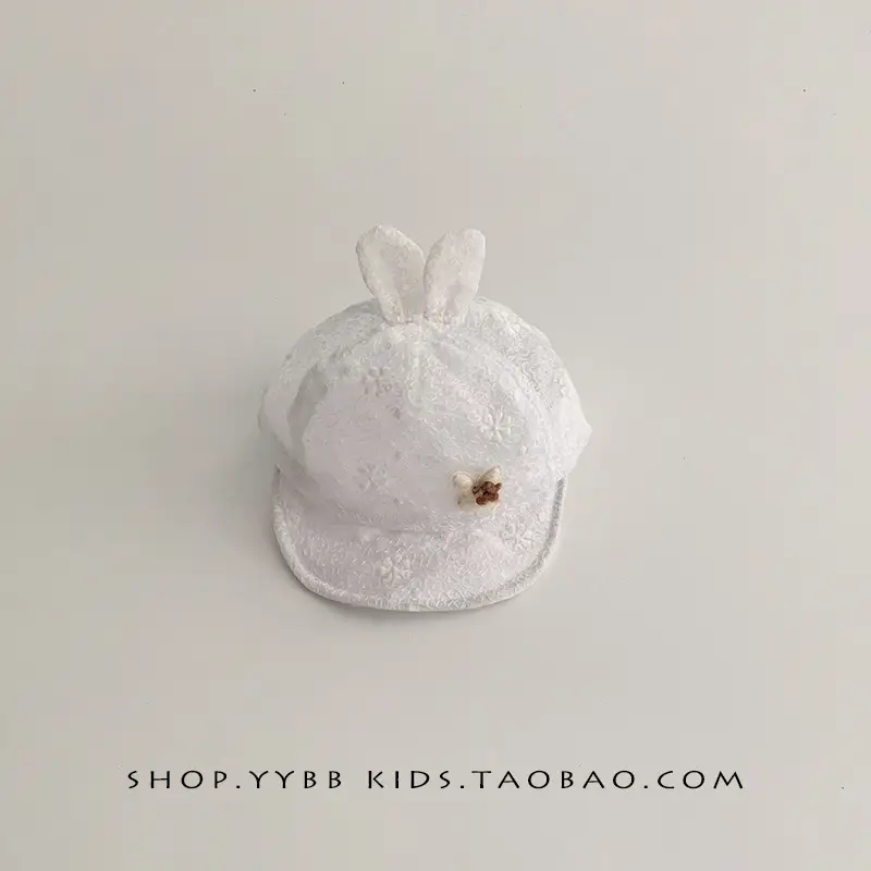 Sweet Baby Bunny Cap Summer Hats - Image 3