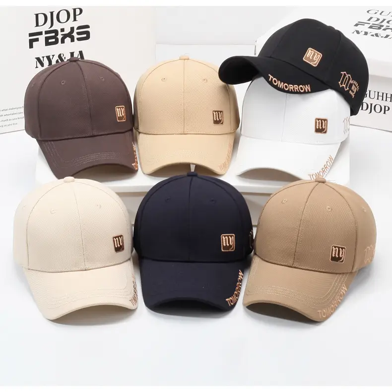 Men's Black Embroidered Baseball Cap TOMORROW — feature 8