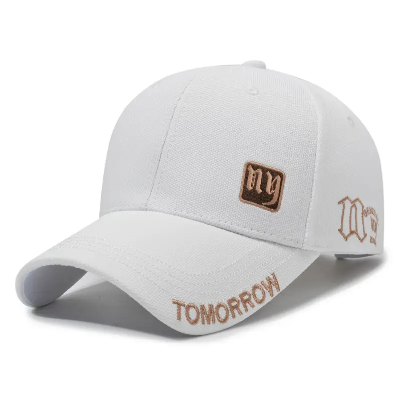 Men's Black Embroidered Baseball Cap TOMORROW - Image 4