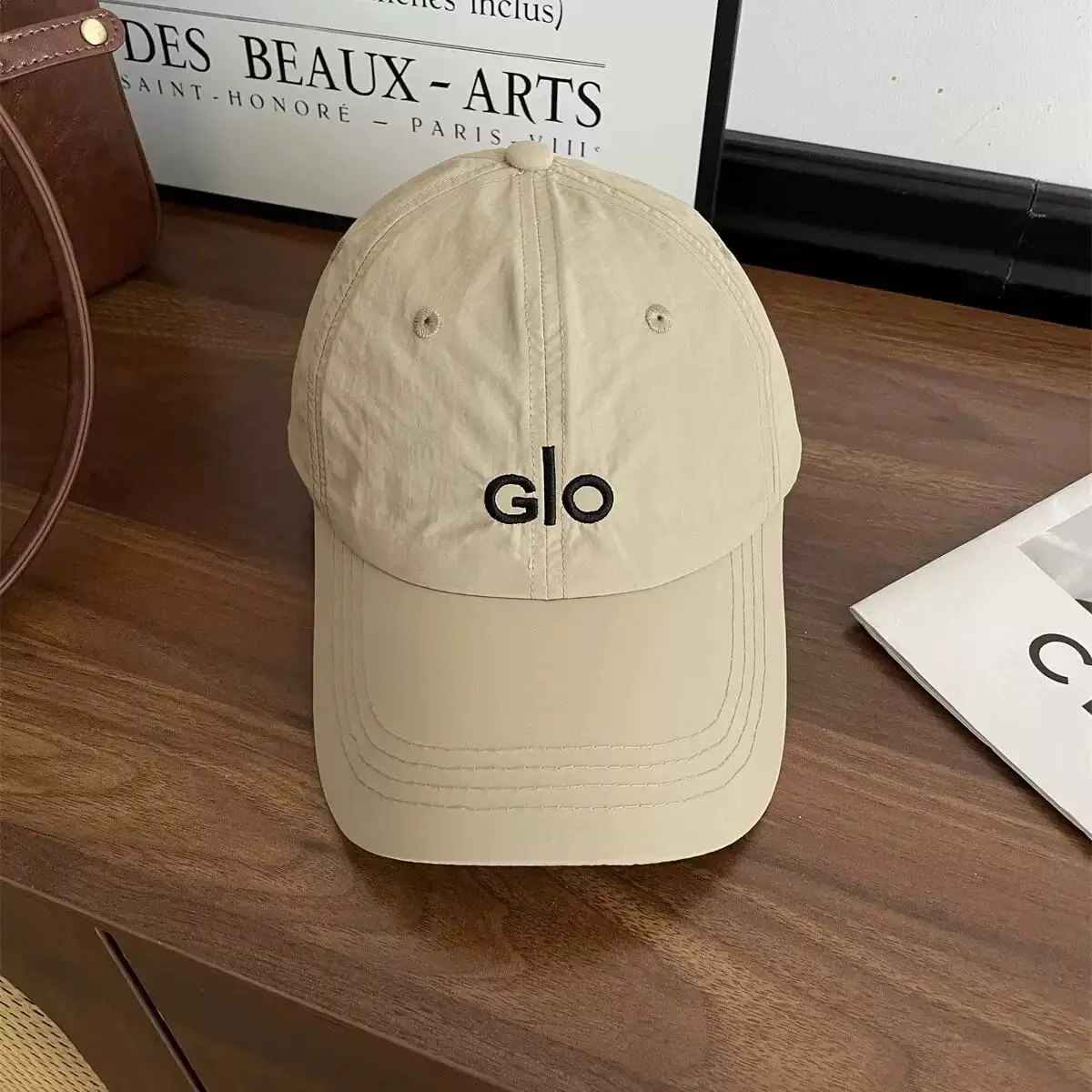 Glo New Jersey Baseball Cap Women Spring Summer Casual All-match Face Showing Small Cap Sunscreen Hat — feature 3