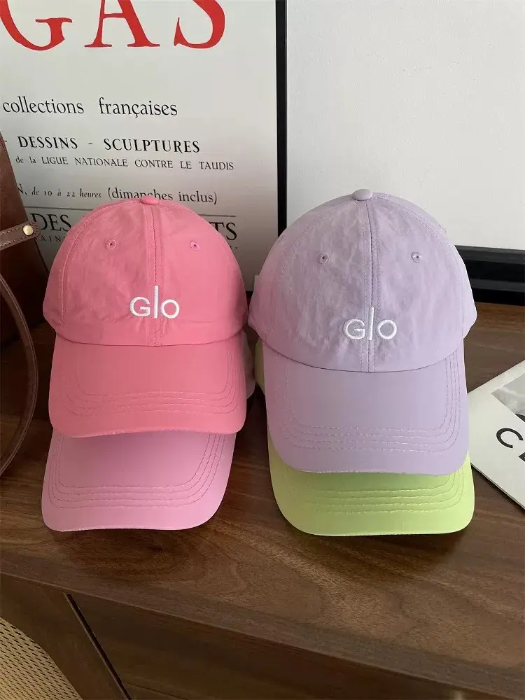 Glo New Jersey Baseball Cap Women Spring Summer Casual All-match Face Showing Small Cap Sunscreen Hat — feature 5