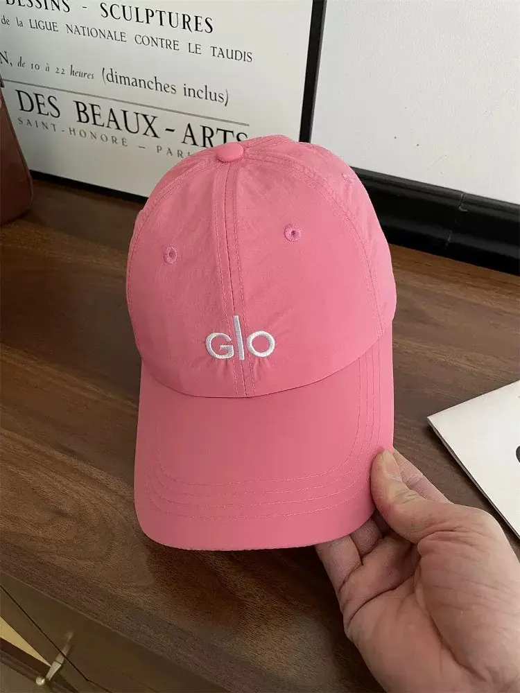 Glo New Jersey Baseball Cap Women Spring Summer Casual All-match Face Showing Small Cap Sunscreen Hat — feature 8