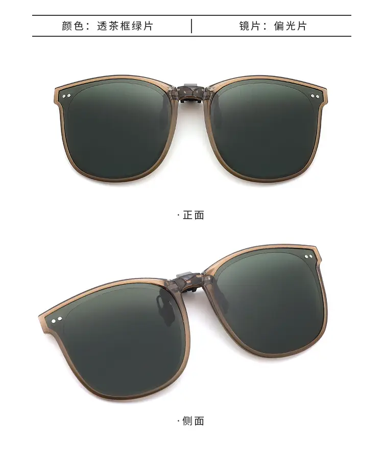 Clip-On Polarized Sunglasses for Men Women Myopia β feature 17
