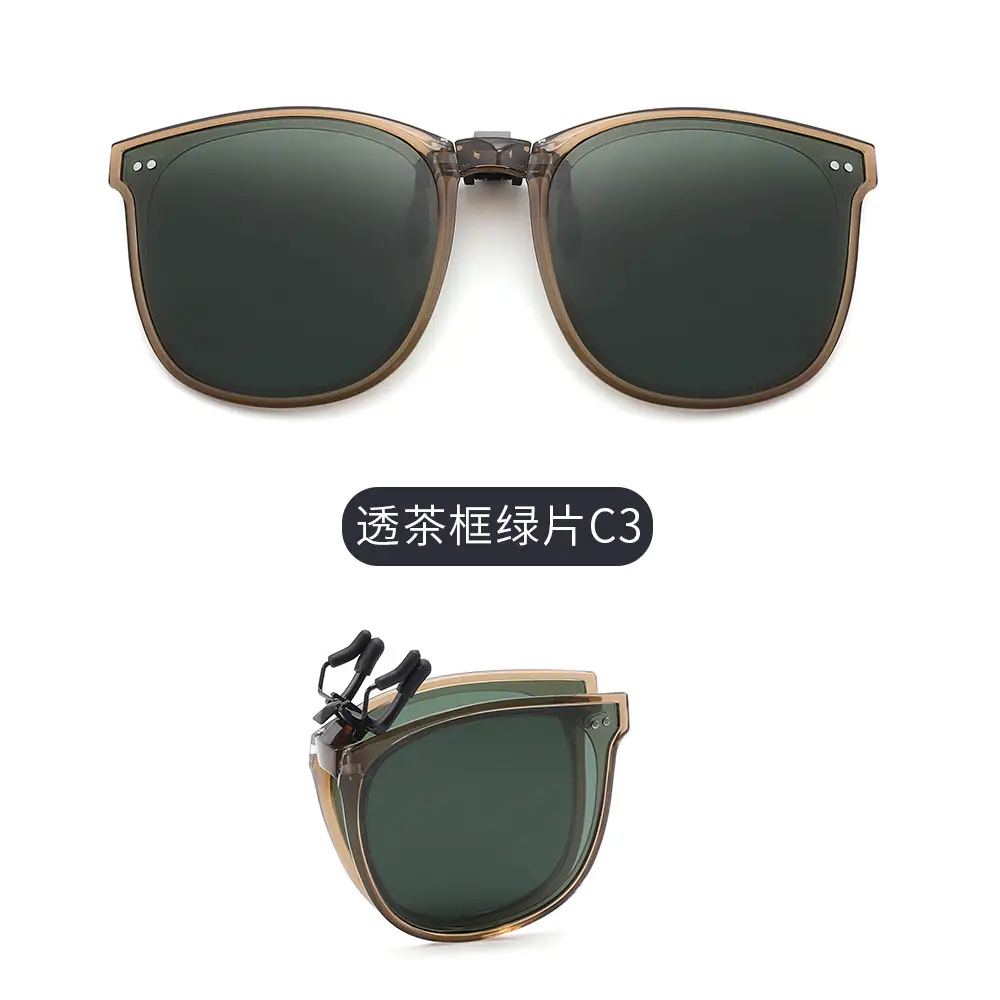 Clip-On Polarized Sunglasses for Men Women Myopia - Image 4