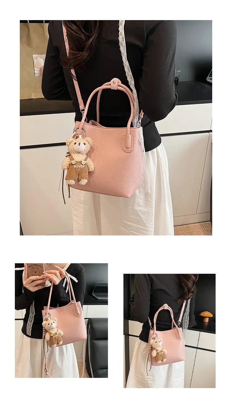 Women Crossbody Bag Black Leather Summer Commuter — feature 10