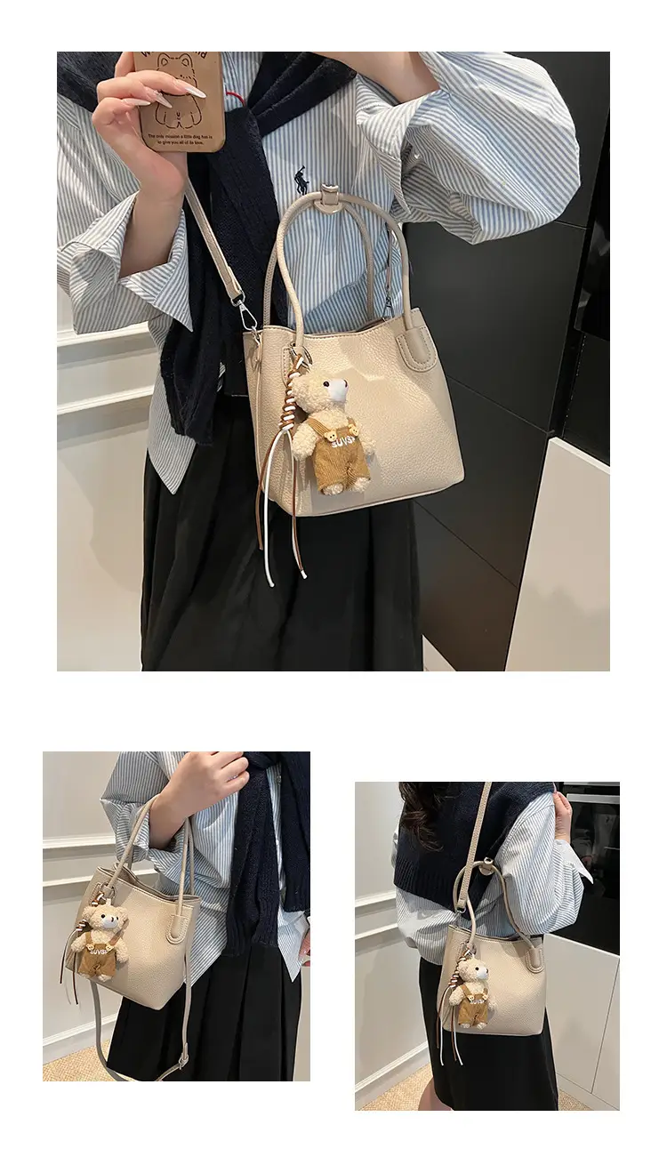 Women Crossbody Bag Black Leather Summer Commuter — feature 13