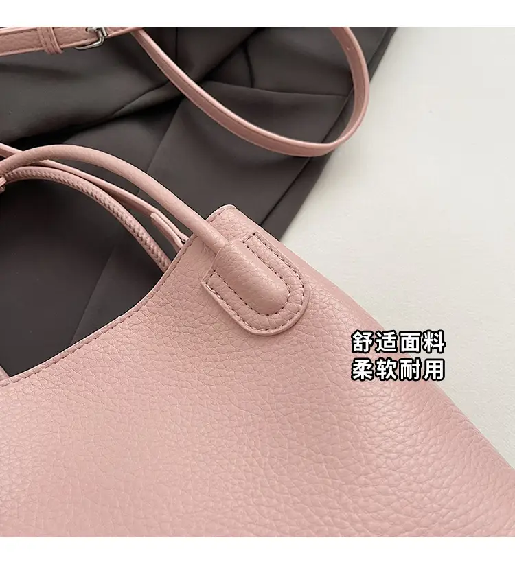 Women Crossbody Bag Black Leather Summer Commuter — feature 3