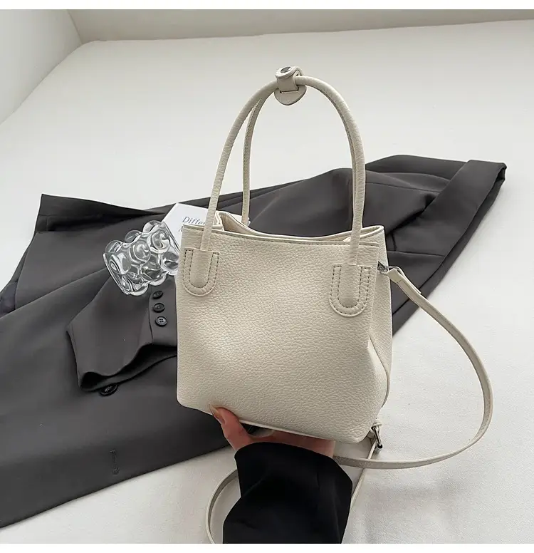 Women Crossbody Bag Black Leather Summer Commuter
