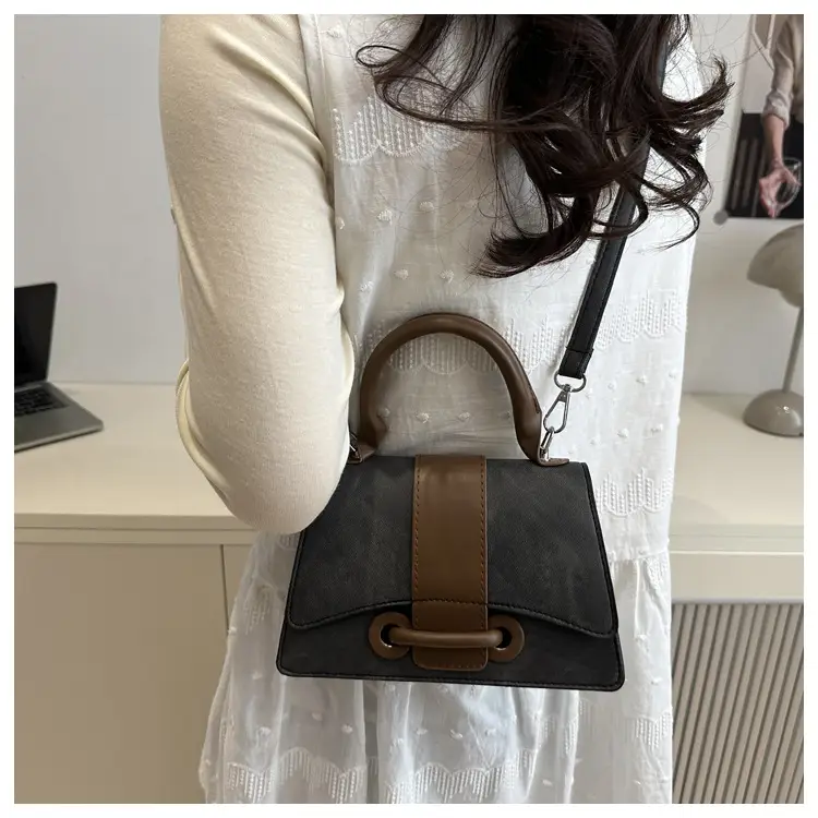 Women's Mini Handheld Bag with Leather Strap — feature 26