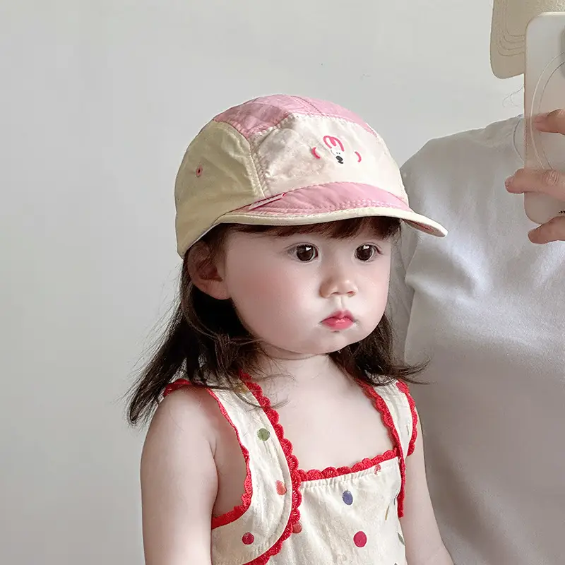 Baby Cartoon Sun Hat for Boys Girls Soft Brim Cap