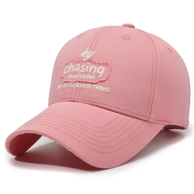 Red Letter Embroidered Baseball Cap for Men Women - Image 4