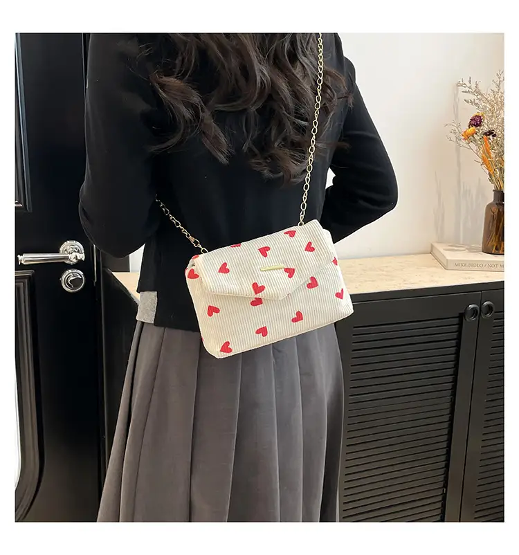 Women's Printed Bow Shoulder Bag 2025 Summer — feature 12