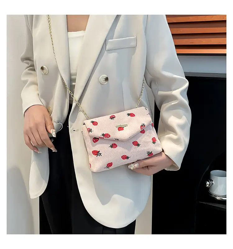 Women's Printed Bow Shoulder Bag 2025 Summer — feature 16