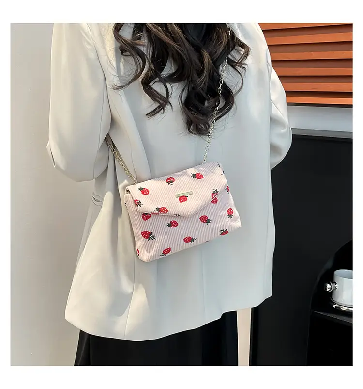 Women's Printed Bow Shoulder Bag 2025 Summer — feature 17