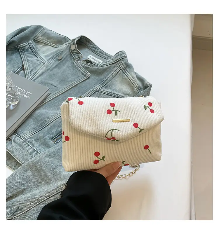 Women's Printed Bow Shoulder Bag 2025 Summer - Image 2