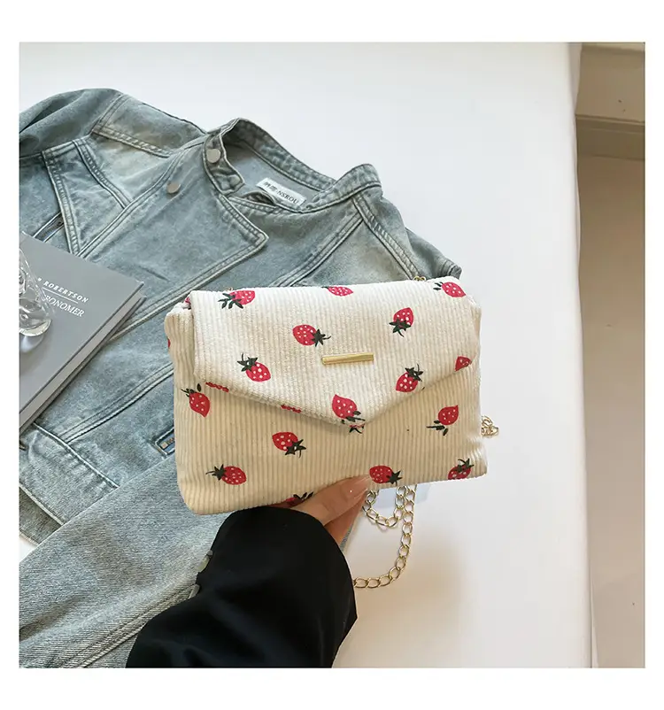 Women's Printed Bow Shoulder Bag 2025 Summer - Image 6