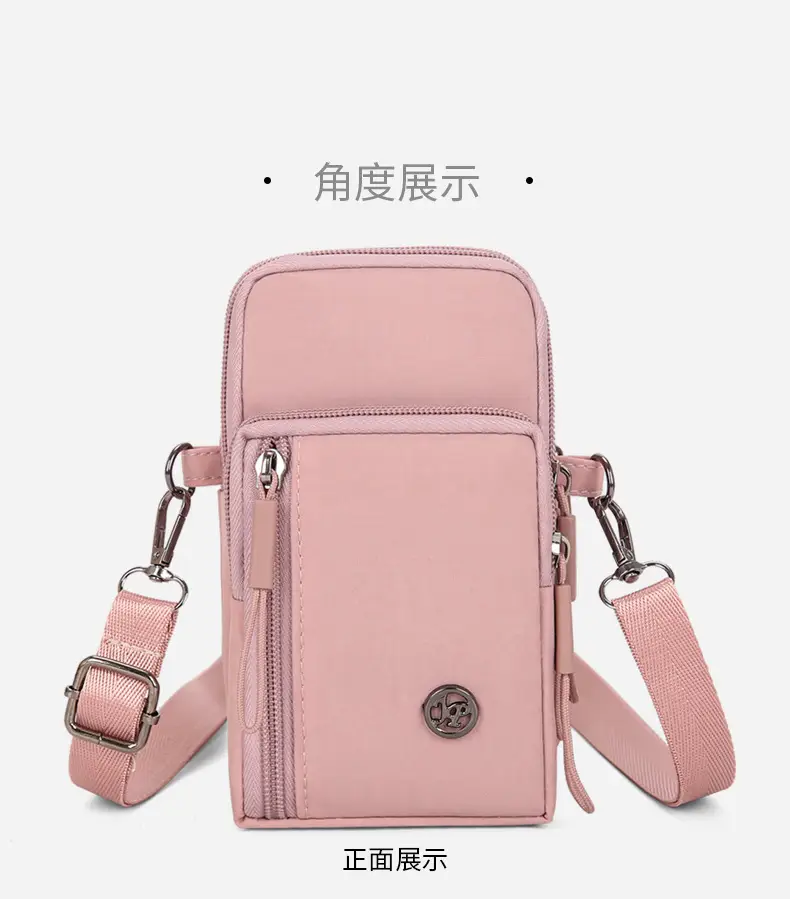 2025 Summer Cross Body Bag Women Pure Color Nylon — feature 15