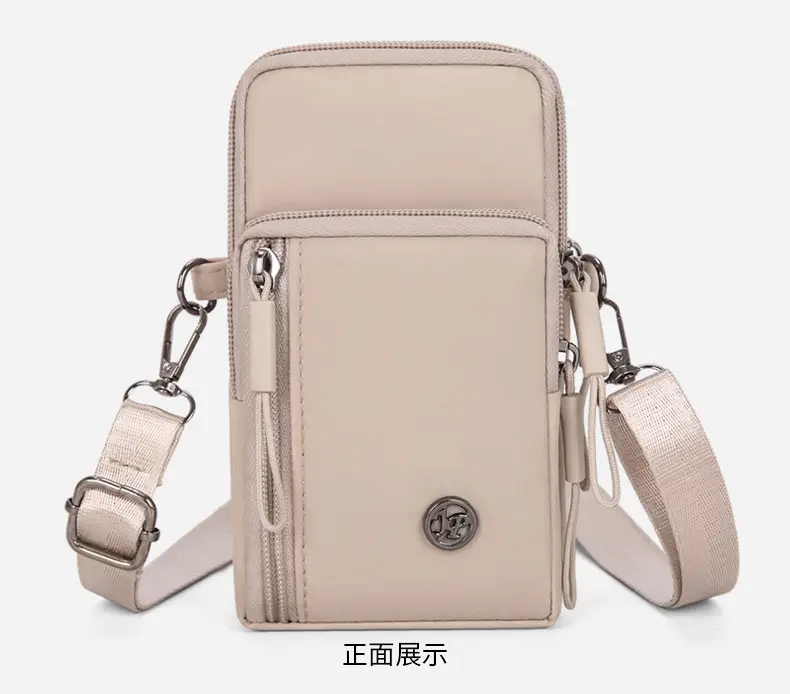 2025 Summer Cross Body Bag Women Pure Color Nylon — feature 25