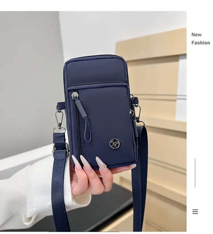 2025 Summer Cross Body Bag Women Pure Color Nylon — feature 40