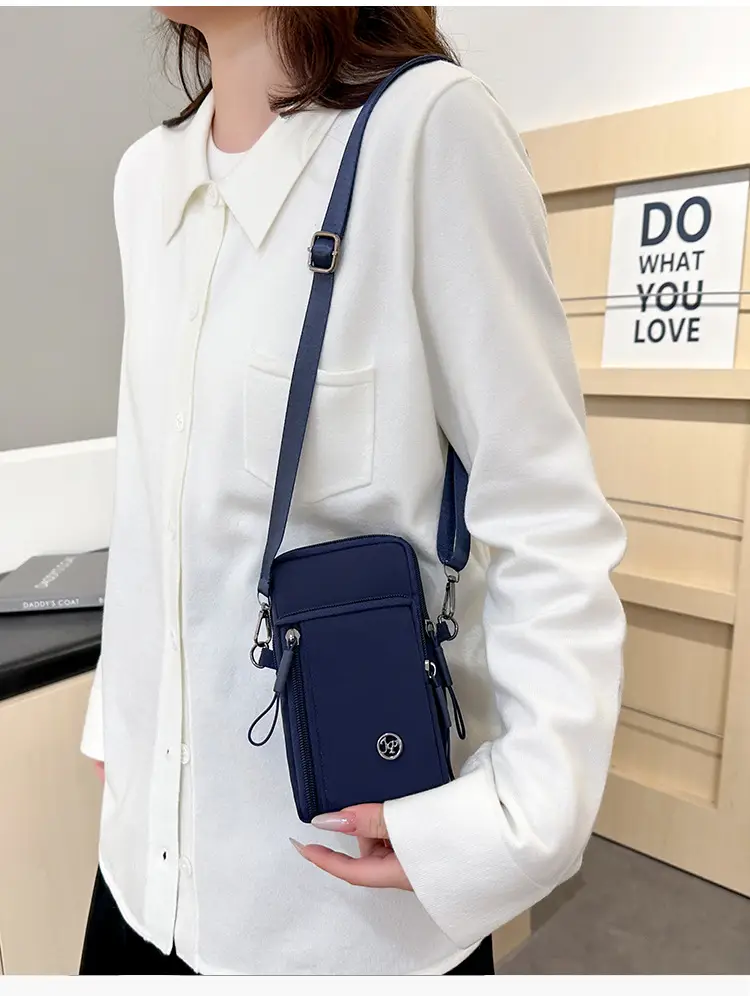 2025 Summer Cross Body Bag Women Pure Color Nylon — feature 41