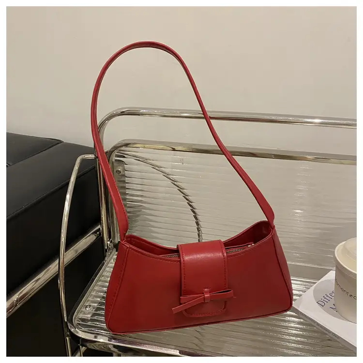 Leopard Print Red Shoulder Bag for Women — feature 23