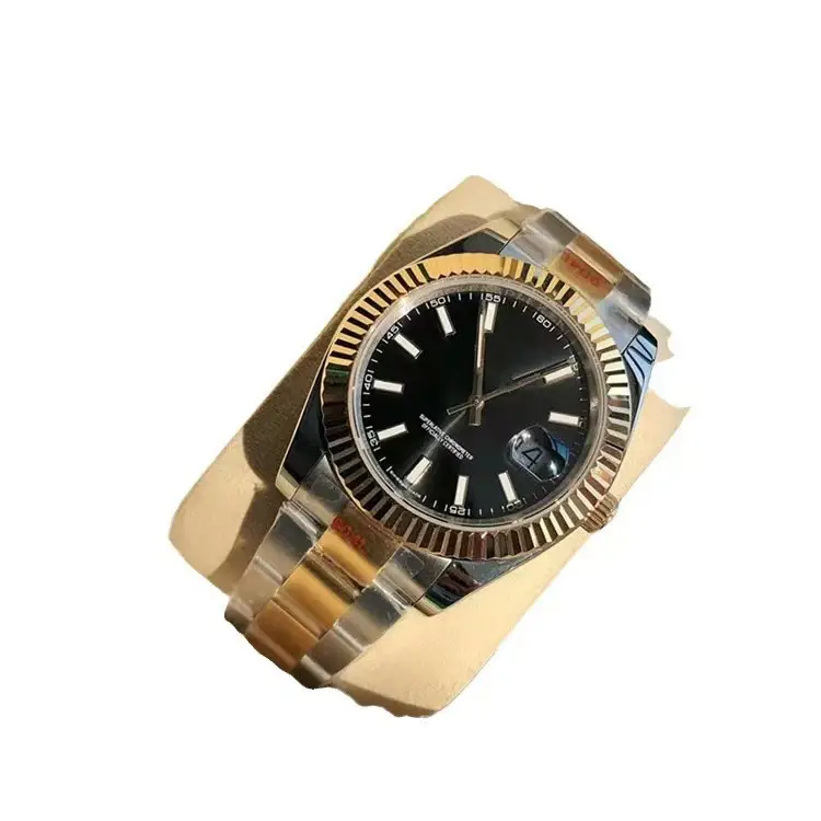 Men's Gold Automatic Mechanical Watch 3-Bead 5-Bead Wholesale — feature 7