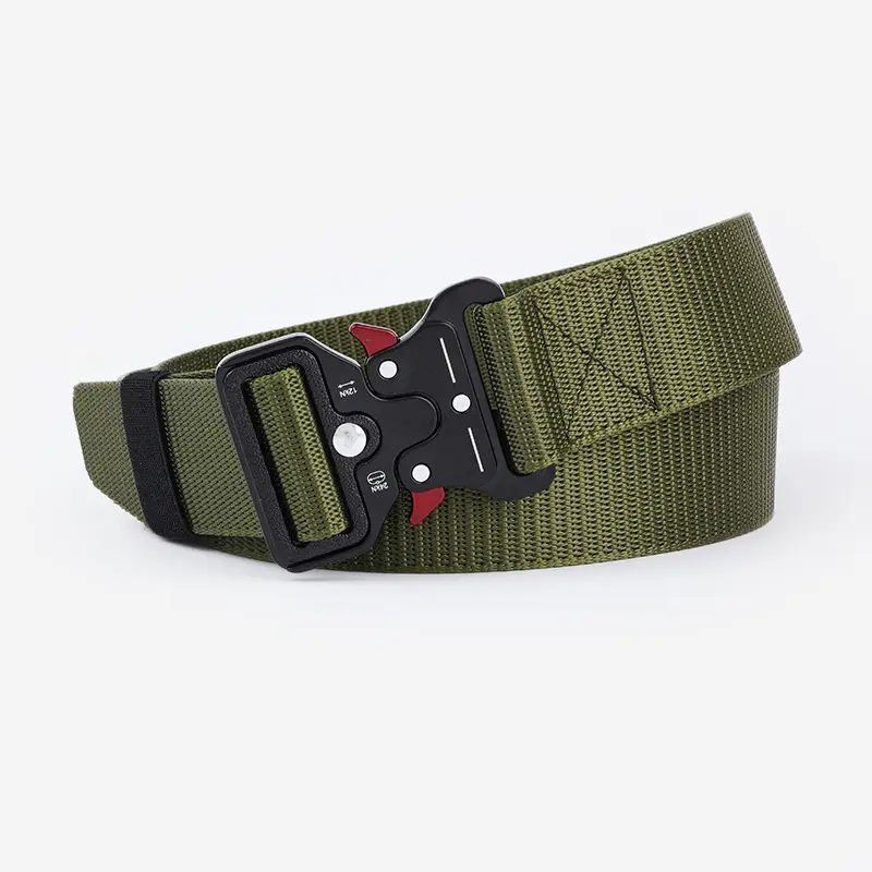 Cobra Tactical Belt Green Nylon Special Forces - Image 4