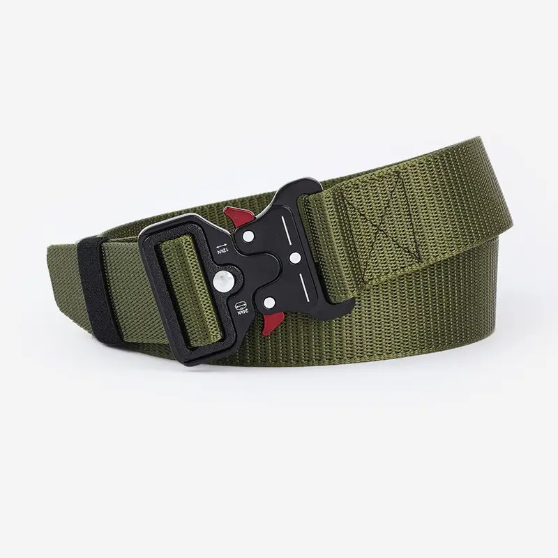 Cobra Tactical Belt Green Nylon Special Forces — feature 3