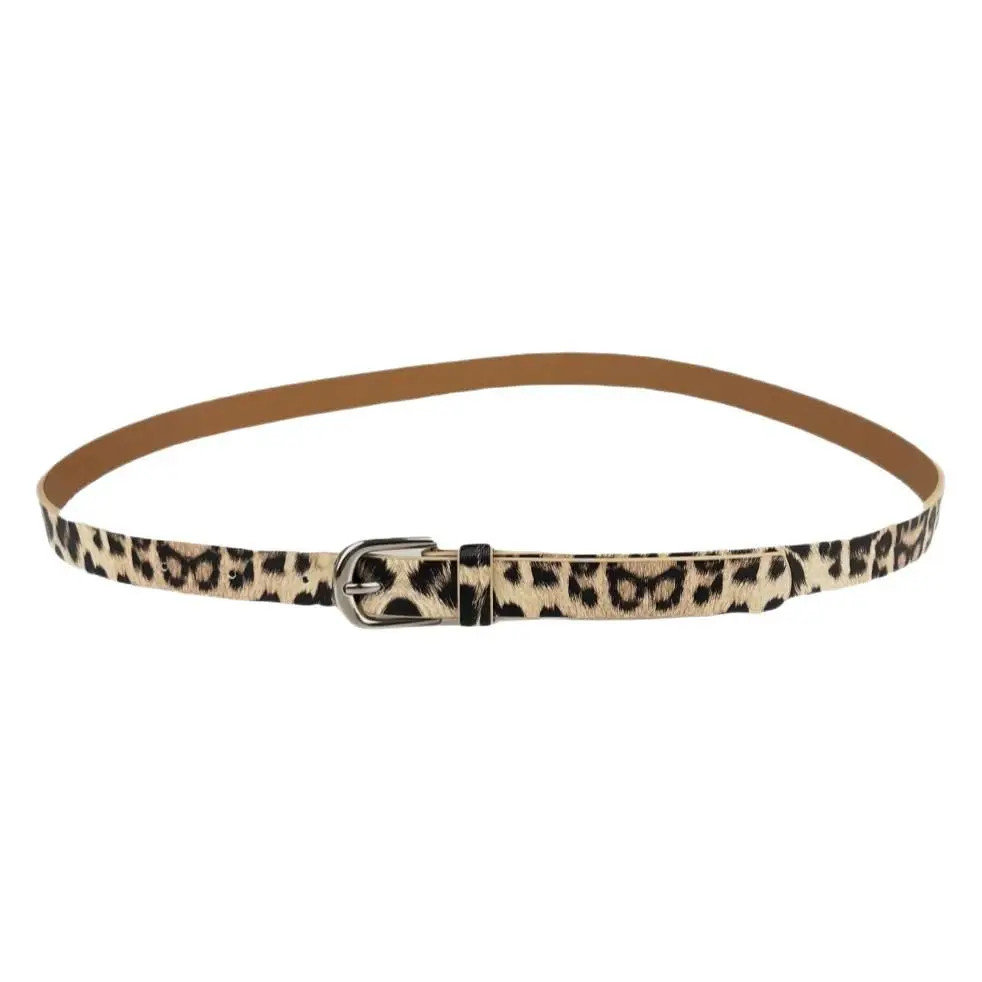 Tiger Leopard Print Unisex Belt with Buckle - Image 6