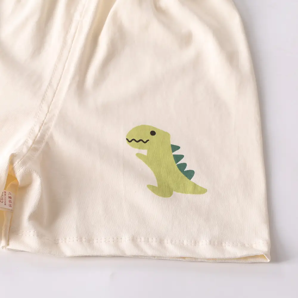 Children Cotton Striped T-Shirt Set Summer Small Medium — feature 10