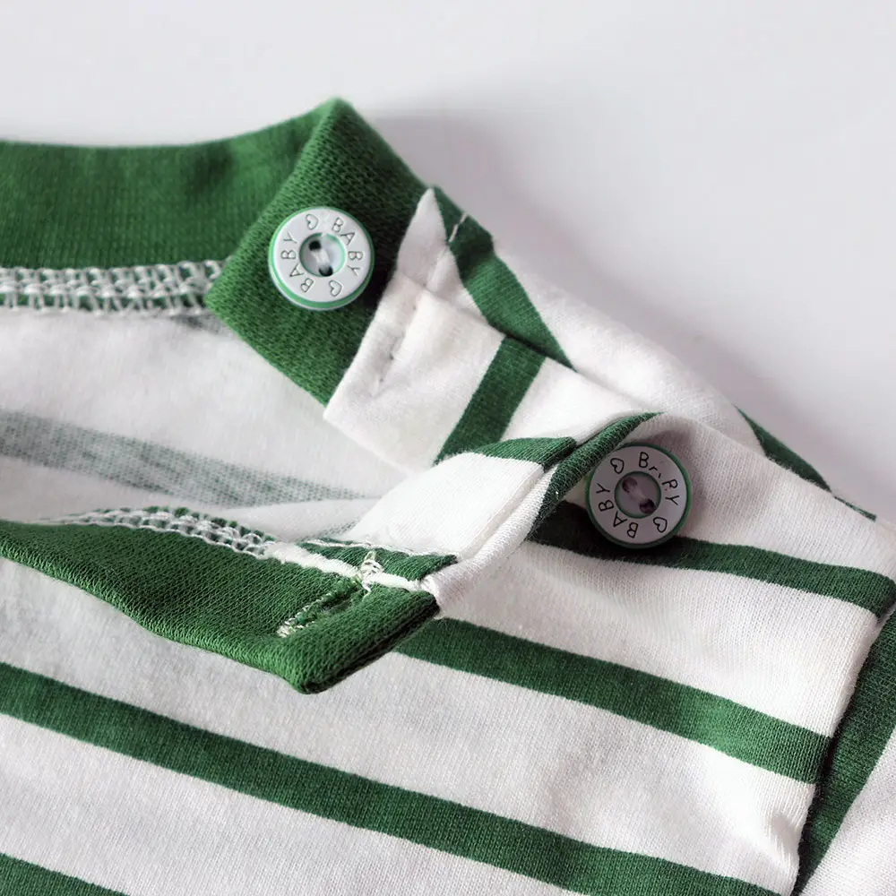 Children Cotton Striped T-Shirt Set Summer Small Medium — feature 5