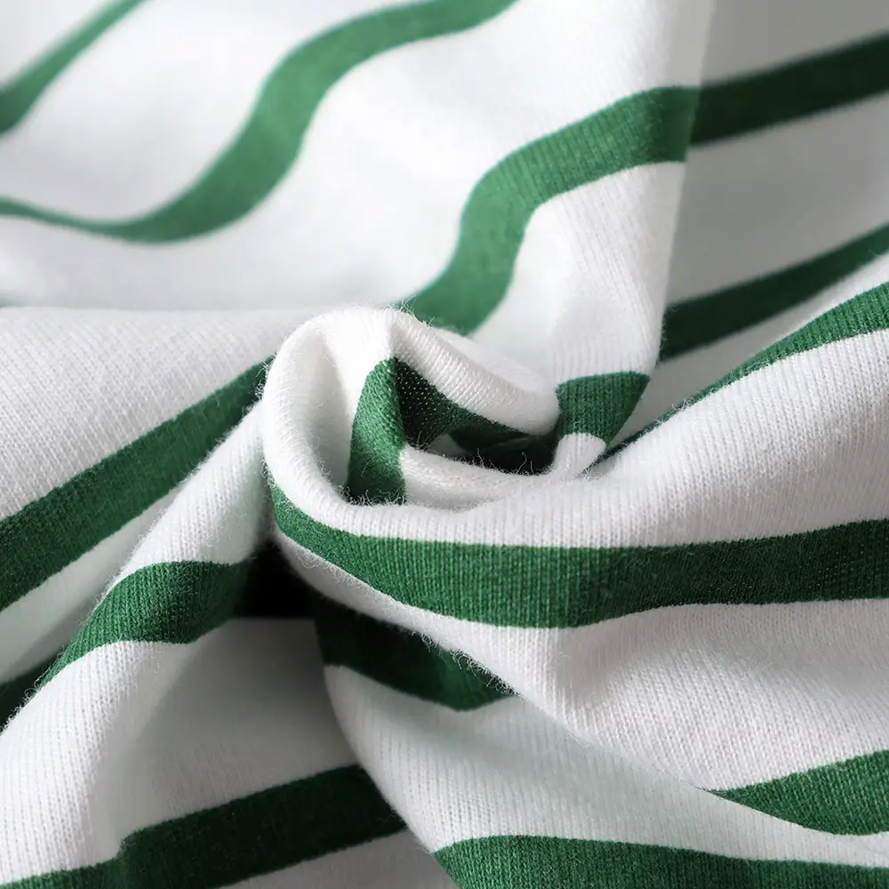 Children Cotton Striped T-Shirt Set Summer Small Medium — feature 8