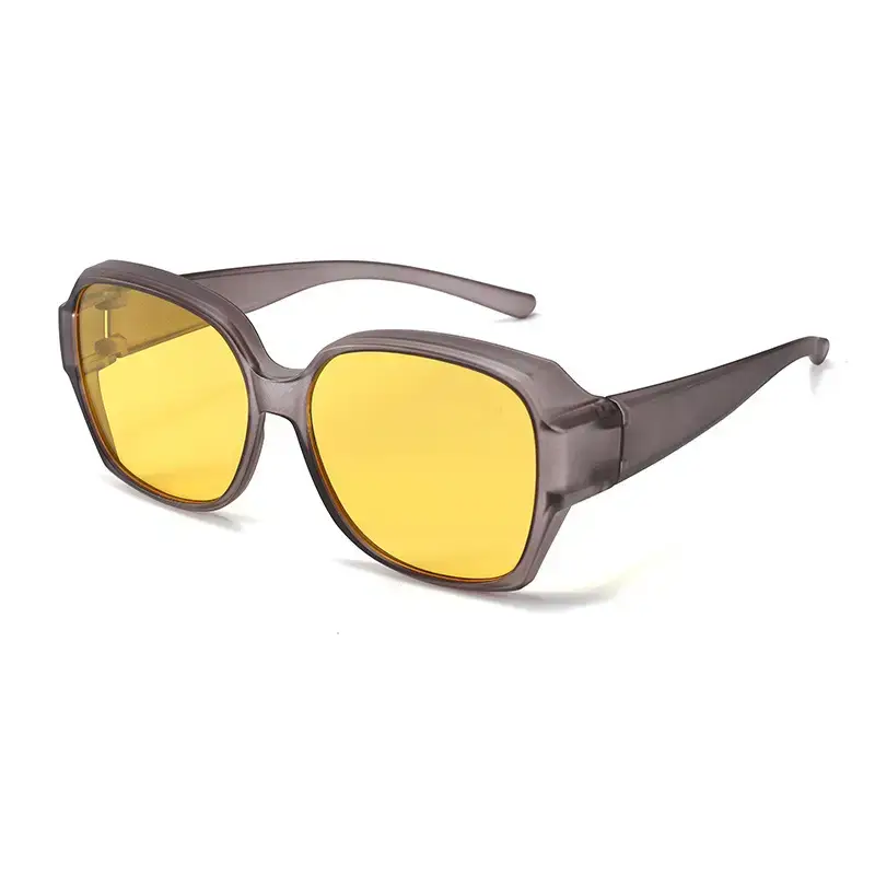 2025 UV Sunglasses for Men Women Yellow Lens