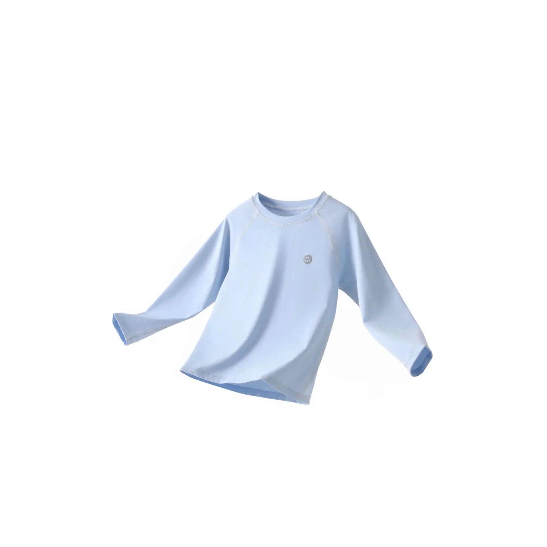 Children's Sunscreen T-Shirt White Long Sleeve - Image 9