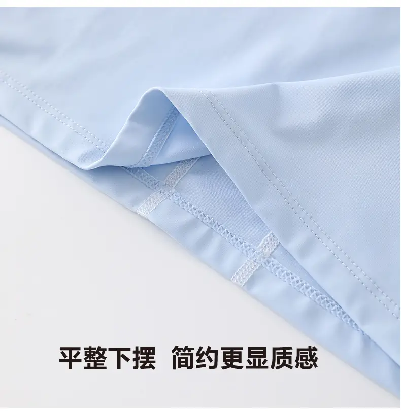 Children's Sunscreen T-Shirt White Long Sleeve — feature 15